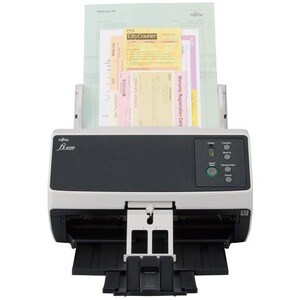 Fujitsu ImageScanner fi-8150 ADF/Manual Feed Scanner - 600 dpi Optical - 24-bit Color - 8-bit Grayscale - 50 ppm (Mono) - 