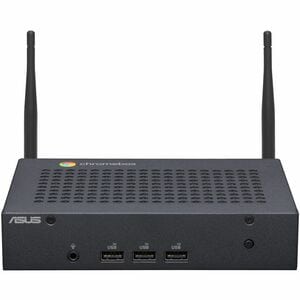 Asus Chromebox CF40-BC0001UN Chromebox - Intel Celeron N4500 - 8 GB - 64 GB Flash Memory Capacity - Mini PC - Black - Inte