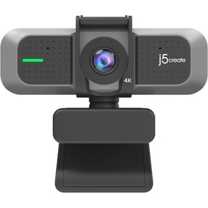 j5create JVU430 - Webcam - 8 Megapixel - 60 fps - Schwarz, Silber - 1 - 3840 x 2160 Pixel Videoauflösung - 94° Angle - CMO