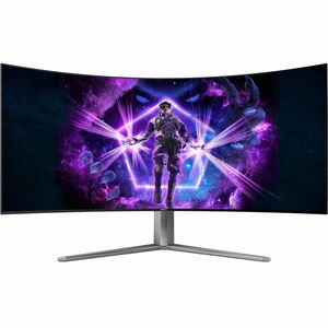 AOC AGON AG456UCZD 45" Class UWQHD Ecrã curvo Monitor LCD para gaming - 21:9 - 113 cm (44.5") Viewable - OLED - 3440 x 144