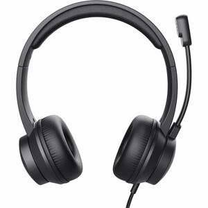 Trust Ayda Wired On-ear, Over-the-head Stereo Headset - Black - Binaural - Ear-cup - 20 Hz to 20 kHz - 180 cm Cable - USB