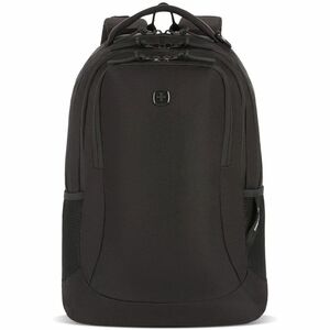 SwissGear Cecil Embroid 5532202416 Carrying Case (Backpack) for 16" Notebook - Black - 600D Polyester Body - Handle, Shoul