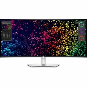 Dell UltraSharp U4025QW 40 Zoll Class 5K2K WUHD Gekrümmter Bildschirm LED-Monitor - 21:9 Format - Schwarz, Silber - 100,8 