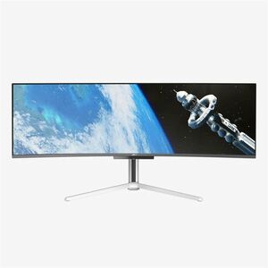 Mobile Pixels 49" Class Dual Quad HD (DQHD) Curved Screen Gaming OLED Monitor - 49" Viewable - OLED - 5120 x 1440 - 1 Bill