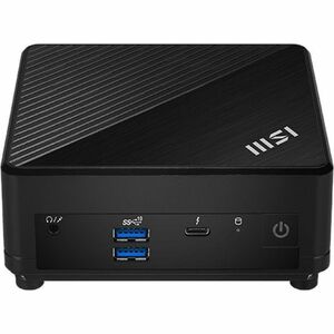MSI Cubi 5 12M Cubi 5 12M-268ES Desktop Computer - Intel Core i3 12th Gen i3-1215U - 8 GB - 256 GB SSD - Mini PC - Black -