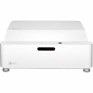 Optoma ZW410UST 3D Ultra Short Throw DLP Projector - 16:10 - Portable - White - Front - 30000 Hour Normal Mode - 300,000:1