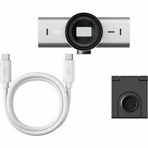 Logitech Master Webcam - 8.5 Megapixel - 30 fps - Pale Gray - USB - 4K - 3840 x 2160 Video - STARVIS Sensor - Auto-focus -