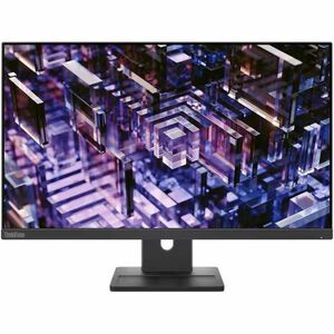 Lenovo ThinkVision E24q-30 24.0" (61.0 cm) Class WQHD LED Monitor - 16:9 - Raven Black - 23.8" (60.5 cm) Viewable - In-pla