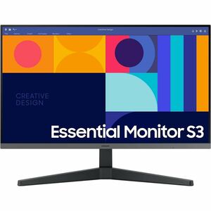 Monitor LED Samsung Essential S3 S27C330GAL 27" Class Full HD - 16:9 - Negro - 68.6cm (27") Viewable - Tecnología conmutac