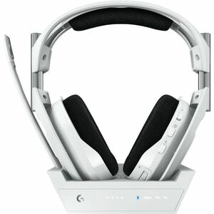 Logitech G Astro A50 X Wireless Over-the-head, Over-the-ear Stereo Gaming Headset - White - Binaural - Circumaural - 1200 