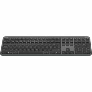 Logitech Signature Slim K950 Keyboard - Wireless Connectivity - USB Type A Interface - Danish, Norwegian, Swedish, Finnish