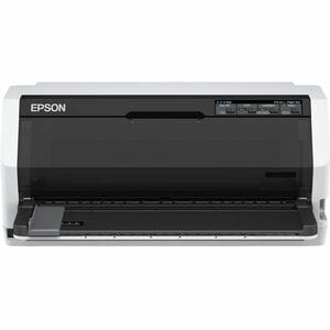 Stampante Ad Aghi Epson LQ-690IIN - Monocromatico - 24-pin - Nero, Bianco - 7 Copie - 106 Colonna - 487 cps Mono - 360 x 1