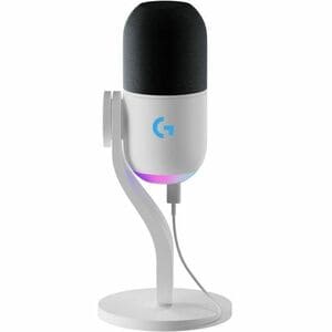 Microfono per Gaming, Live Streaming, Broadcasting Logitech G Yeti GX - Cavo - Dynamic - Bianco - 2 m - 60 Hz a 18,50 kHz 
