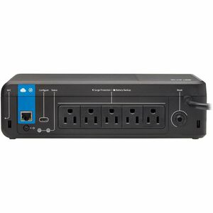 Eaton Tripp Lite Series 850VA 450W 120V Standby Cloud-Connected UPS with Remote Monitoring - 5 NEMA 5-15R Outlets (Surge +