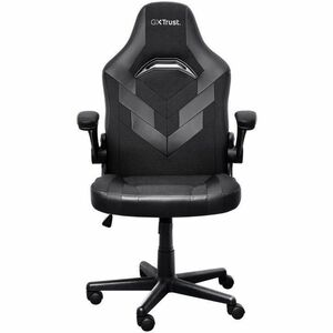 Trust GXT 703 RIYE Gaming-Stuhl - Polyamid, Nylon, Kunstleder, Plastik, Metall - Schwarz