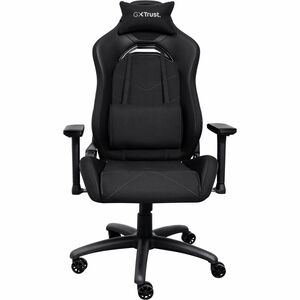 Trust GXT 714 RUYA Gaming-Stuhl - Stoff, PU-Leder, Polyurethan-Schaum, Holz, Plastik, Nylon - Schwarz