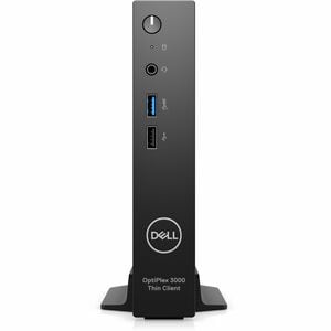 Dell OptiPlex 3000 Thin Client Pentium Silver N6005 Quad-core (4 Core) 2 GHz - Black - Intel Chip - 8 GB RAM DDR4 SDRAM - 