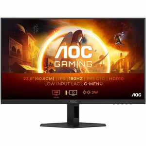 AOC 24G4XE 24" Class Monitor LCD para gaming - 16:9 - Preto - 60.5 cm (23.8") Viewable - Tecnologia IPS (In-plane switching)