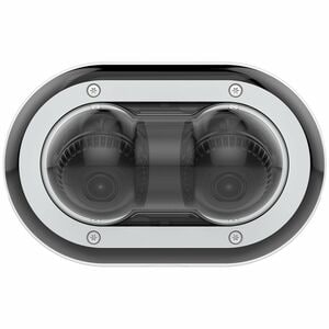 AXIS P4708-PLVE 8 Megapixel Outdoor 4K Netzwerkkamera - Farbe - Kuppel - Schwarz - TAA-konform - 15 m Infrarot Nachtsicht 