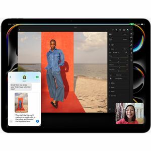 Apple iPad Pro (7th Generation) A2925 Tablet - 13" - Apple M4 - 8 GB - 512 GB Storage - Silver - M4 Nona-core (9 Core) 4.4