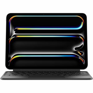 Apple Magic Keyboard/Cover Case for 27.9 cm (11") Apple iPad Pro 11 (2024) Tablet - Black - Aluminium Body
