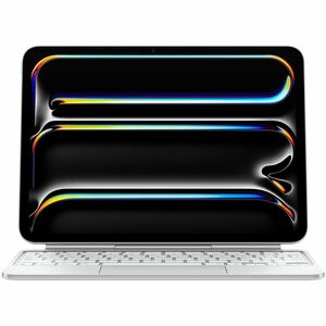 Apple Magic Keyboard/Cover Case for 27.9 cm (11") Apple iPad Pro 11 (2024) Tablet - White - Aluminium Body