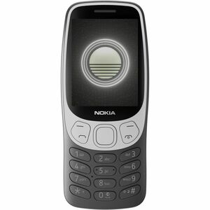Nokia 3210 128 MB Feature Phone - 2.4" TFT LCD QVGA 240 x 320 - Cortex A71 GHz - 64 MB RAM - 4G - Grunge Black - Bar - UNI