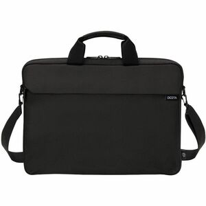 Dicota Slim Case ONE Tasche für 25,4 cm (10 Zoll) bis 31,8 cm (12,5 Zoll) Notebook - Schwarz - 300D rPET Polyester Körper 