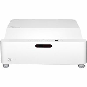 Optoma ZH430UST 3D Ultra Short Throw DLP Projector - 16:9 - White - High Dynamic Range (HDR) - Front - 1080p - 30000 Hour 