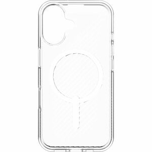 ZAGG Luxe Snap Case for Apple iPhone 16 Smartphone - Ripple Pattern, Textured Edges - Clear - Drop Resistant, Anti-slip, W