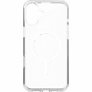 ZAGG Luxe Snap Case for Apple iPhone 16 Plus Smartphone - Ripple Pattern, Textured Edges - Clear - Drop Resistant, Anti-sl