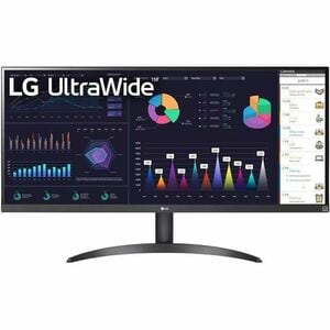 LG Ultrawide 34WQ500-B 34" Class UW-FHD LCD Monitor - 21:9 - 34" Viewable - In-plane Switching (IPS) Technology - 2560 x 1