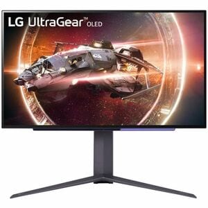 LG UltraGear 27GS95QE-B 27" Class WQHD Gaming OLED Monitor - 16:9 - Black - 26.5" Viewable - OLED - 2560 x 1440 - Adaptive
