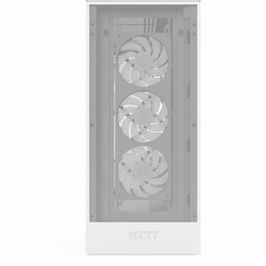 NZXT H7 Flow CM-H72FW-R1 Computer Case - ATX Motherboard Supported - Mid-tower - Galvanized Cold Rolled Steel (SGCC), Temp