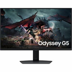 Samsung Odyssey G5 S32DG502EN 32" Class WQHD Gaming LED Monitor - 16:9 - Black - 32" Viewable - Fast IPS - LED Backlight -