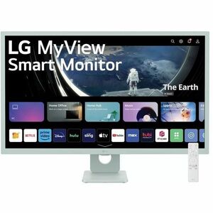 LG MyView 32SR50F-G 32" Class Full HD Smart LCD Monitor - 16:9 - Green - 31.5" Viewable - In-plane Switching (IPS) Technol