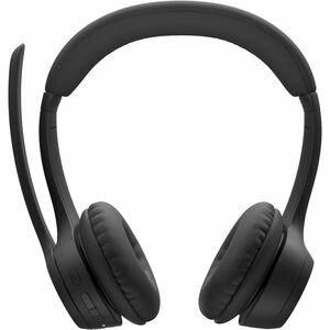 Logitech Zone 305 Wireless Over-the-head, On-ear Stereo Headset - Midnight Black - Microsoft Teams Certification - Binaura