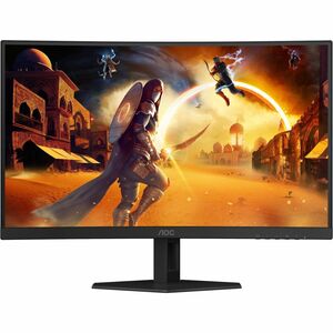 AOC C27G4ZXE 27" Class Full HD Curved Screen Gaming LED Monitor - 16:9 - Matte Black - 68.6 cm (27") Viewable - Fast IPS -