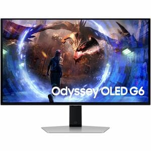 Samsung Odyssey OLED G6 S27DG602SN 27" Class WQHD Gaming OLED Monitor - 16:9 - Silver - 27" Viewable - OLED - 2560 x 1440 