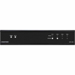 Crestron AMP-X300 4 -Kanal- Verstärker - 300 W RMS - Schwarz - 20 Hz bis 20 kHz Frequenzgang - 75 W
