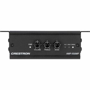 Crestron AMP-X50MP Amplifier - 50 W RMS - 2 Channel - Black - 20 Hz to 20 kHz - 14.60 W