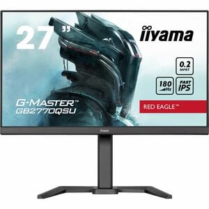 iiyama G-MASTER Red Eagle GB2770QSU-B6 27 Zoll Class WQHD Gaming-LED-Monitor - 16:9 Format - Mattschwarz - 68,6 cm (27 Zol