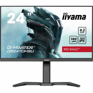 iiyama G-MASTER Red Eagle GB2470HSU-B6 24 Zoll Class Full HD LED-Monitor - 16:9 Format - Mattschwarz - 60,5 cm (23,8 Zoll)