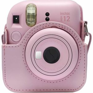 instax Carrying Case instax Instant Digital Camera - Blossom Pink - Debossed INSTAX Logo - Shoulder Strap