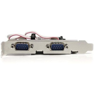 StarTech.com Serial Adapter with 16550, 16C450 UART - Dual-profile Plug-in Card - 1 - PCI Express x1 - PC - 4 x Number of 