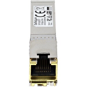 StarTech.com SFP+ - 1 x RJ-45 Duplex 10GBase-T Network LAN - 1 Each - For Data Networking - Twisted Pair10 Gigabit Etherne