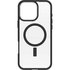 OtterBox React Case for Apple iPhone 16 Pro Max Smartphone - Black Crystal (Clear/Black) - Retail - 1 - Drop Resistant, Sc