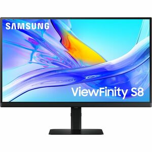 Samsung ViewFinity S8 S27D800UAU 27 Zoll Klasse 4K UHD LCD-Monitor - 68,6 cm (27 Zoll) Viewable - IPS-Technologie (In-Plan