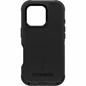 OtterBox Defender Case for Apple iPhone 16 Pro Smartphone - Textured - Black - Retail - 1 - Damage Resistant, Drop Resista