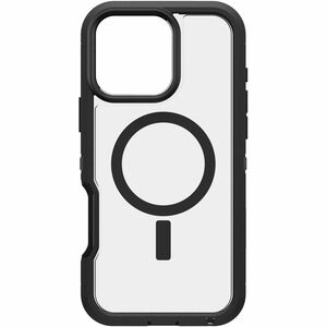 OtterBox Defender Series XT Rugged Case for Apple iPhone 16 Pro Max Smartphone - Dark Side (Clear/Black) - Retail - 1 - Dr